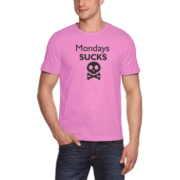 Marškinėliai Mondays sucks